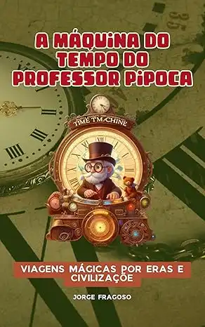 Baixar A Máquina do Tempo do Professor Pipoca: Viagens Mágicas por Eras e Civilizações pdf, epub, mobi, eBook