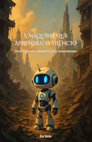 A Máquina Que Aprendeu o Silêncio: Uma ficção sobre memória, fim e renascimento – Rai Melo A Máquina Que Aprendeu o Silêncio: Uma ficção sobre memória, fim e renascimento – Rai Melo