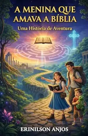 Capa do livro A Menina que Amava a Bíblia: Uma história de Aventura! - Erinilson Anjos