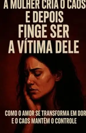 Capa do livro A Mulher Cria O Caos E Depois Finge Ser A Vitima Dele - Fernanda Fernando E Moura.