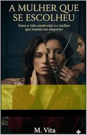 Capa do livro A mulher que se escolheu: Entre a vida construída e a mulher que insistia em despertar - M Vita