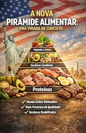 Capa do livro A NOVA PIRÂMIDE ALIMENTAR: Uma virada de conceito - Nassar Maia