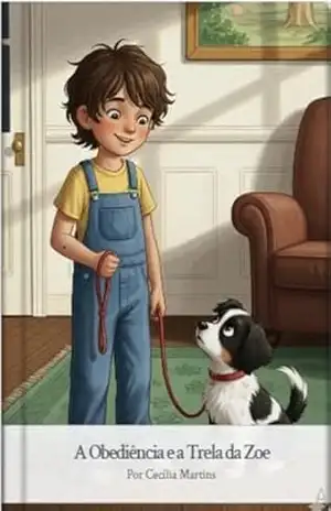Capa do livro A Obediência e a Trela de Zoe - Cecília Martins