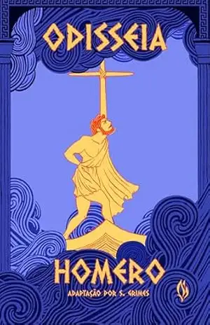 Capa do livro A odisseia – Adaptado - Homero