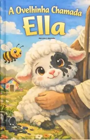 Capa do livro A Ovelhinha Chamada Ella: Uma história de amor e resgate - Marcela  Machado