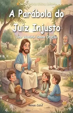 A Parábola do Juiz Injusto: História bíblica infantil sobre oração e persistência – leitura fácil para crianças (Histórias Bíblicas Infantis Livro 46) – Renan Calaf