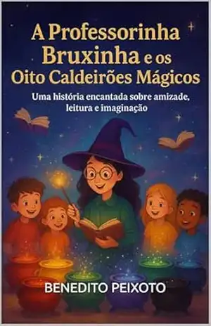 A Professorinha Bruxinha e os Oito Caldeirões Mágicos: Uma história sobre leitura, magia e o poder de ensinar com amor – BENEDITO PEIXOTO