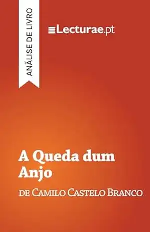 Capa do livro A Queda dum Anjo — Camilo Castelo Branco (análise de livro) - Tomás Rodrigues