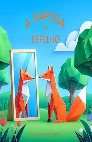Capa do livro A raposa e o espelho - Camila  Valentim Bandeira Lisbôa