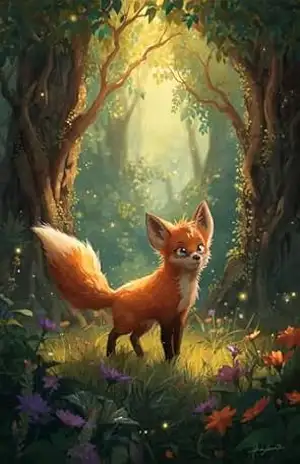 A Raposa Laranja e a Floresta Encantada: Uma aventura sobre coragem, amizade e descobertas mágicas - pedro santos