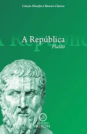 Capa do livro A República (traduzido) (Coleção Filosofia à Maneira Clássica) - Platão