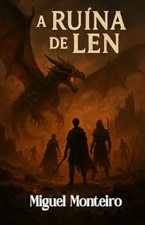 Capa do livro A Ruína de Len (Trilogia das Cinzas Livro 1) - Miguel Monteiro