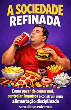 A SOCIEDADE REFINADA: Como parar de comer mal, controlar impulsos e construir uma alimentação disciplinada sem dietas extremas (SEU INTESTINO FELIZ E BEM CUIDADO) – Diego Cavalcante dos Santos