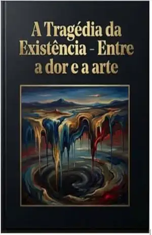 Capa do livro A Tragédia da Existência – Entre a dor e a arte - Rodolpho Nascimento