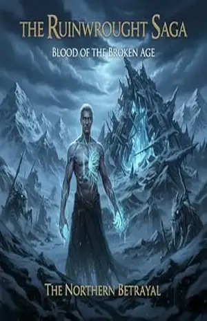 Capa do livro A Traição do Norte (A Saga Ruinwrough Livro 2) - D. R. Wolf