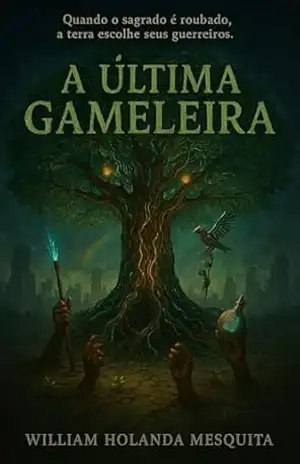 Capa do livro A ÚLTIMA GAMELERIA: Quando o sagrado é roubado, a terra escolhe seus guerreiros - William Holanda Mesquita