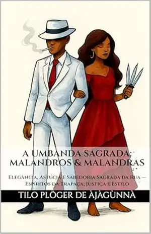A UMBANDA SAGRADA: MALANDROS & MALANDRAS: Elegância, Astúcia e Sabedoria Sagrada da Rua — Espíritos da Trapaça, Justiça e Estilo (A Sagrada Umbanda – Série Completa) – TILO PLÖGER DE ÀJÀGÙNNÀ