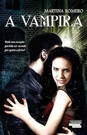 Capa do livro A vampira - Martina Romero