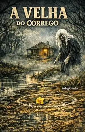 Capa do livro A VELHA DO CÓRREGO - Rodrigo Mendes