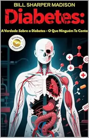Capa do livro A VERDADE SOBRE O DIABETES – O QUE NINGUEM TE CONTA - BILL SHARPER  MADISON