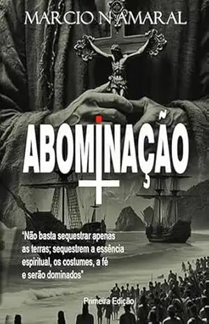 Capa do livro Abominação - Marcio Amaral