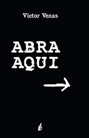 Capa do livro ABRA AQUI - Victor Venas