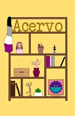 Capa do livro Acervo: Antologia da Semana da Visibilidade Assexual 2022 - LGBTQ Spacey