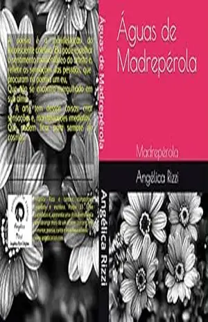 Capa do livro Águas de Madrepérola - Angélica Rizzi