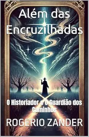 Capa do livro Além das Encruzilhadas: O Historiador e o Guardião dos Caminhos - Rogerio Zander