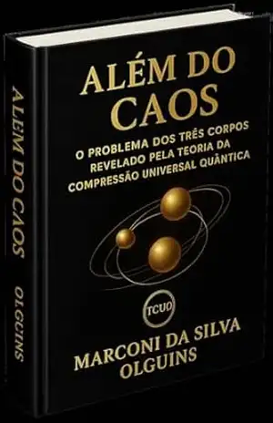 ALÉM DO CAOS: O Problema dos três corpos Revelado Pela Teoria da Compressão Universal Quântica – (TCUQ) (SÉRIE COMPRESSÃO UNIVERSAL QUÂNTICA (TCUQ) Livro 3) - MARCONI DA SILVA OLGUINS ALÉM DO CAOS: O Problema dos três corpos Revelado Pela Teoria da Compressão Universal Quântica – (TCUQ) (SÉRIE COMPRESSÃO UNIVERSAL QUÂNTICA (TCUQ) Livro 3) - MARCONI DA SILVA OLGUINS