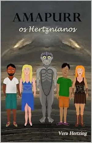 Capa do livro Amapurr: Os Hertznianos (Amappur Livro 1) - Vera Lucia  Hertzing Oleskowicz