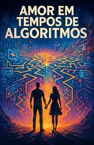 Capa do livro Amor em Tempos de Algoritmos: Uma ficção científica romântica sobre amor, controle e liberdade em um mundo programado - Higor Hrenhevictz