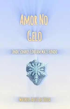 Capa do livro Amor No Gelo: Onde Sonhos Cortam Mais Fundo - Matheus Alves de Souza