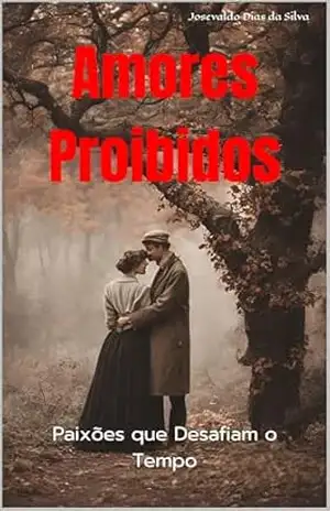 Capa do livro Amores Proibidos: Paixões que Desafiam o Tempo - Josevaldo Dias da Silva