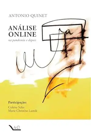 Capa do livro ANÁLISE ONLINE: na pandemia e depois - Antonio Quinet