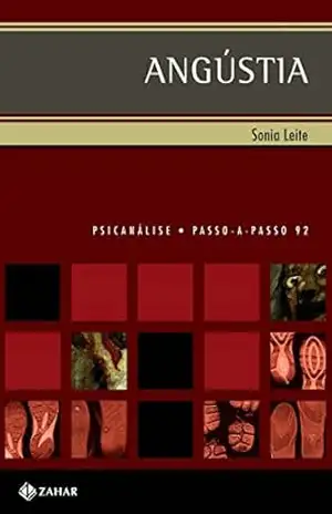 Capa do livro Angústia (PAP – Psicanálise) - Sonia Leite