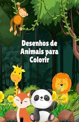 Animais Divertidos para Colorir: Livro Infantil 4–7 Anos - Planeta Colorido
