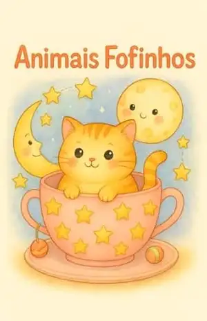 Animais Fofinhos – Livro de Colorir Infantil com 30 Páginas Mágicas: Cenas encantadas com animais kawaii, fofos e mágicos para crianças colorirem com diversão e criatividade. – Rafael  Lima
