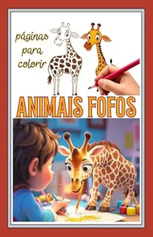 Animais fofos para colorir - Fabiana Mix