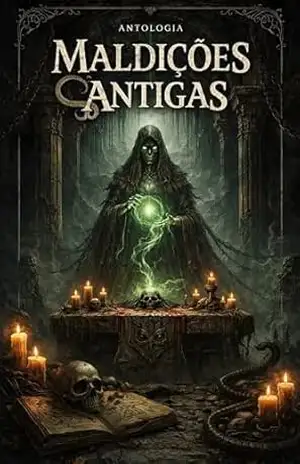Capa do livro Antologia Maldições Antigas - Organizado por Shimahydra