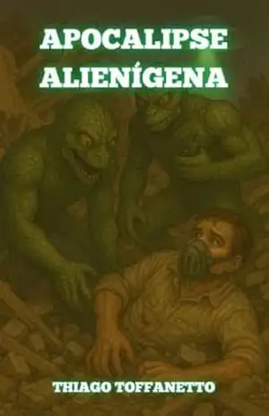 Capa do livro APOCALIPSE ALIENÍGENA (Série Tira–Fôlego) - Thiago Toffanetto