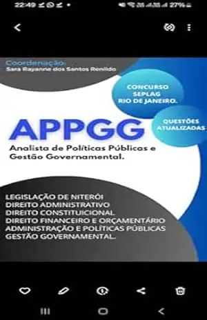 Apostila/resumo para o concurso de Analista de Políticas Públicas e Gestão Governamental de Niterói 2024 – Sara Rayanne dos Santos Renildo RENILDO Apostila/resumo para o concurso de Analista de Políticas Públicas e Gestão Governamental de Niterói 2024 – Sara Rayanne dos Santos Renildo RENILDO