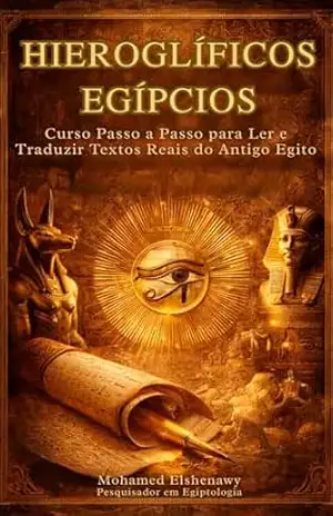 Aprenda Hieróglifos Egípcios: Curso Completo para Ler e Traduzir Textos Reais do Egito Antigo: Guia Completo para Ler, Escrever e Traduzir a Língua Sagrada do Egito Antigo – Mohamed Elshenawy