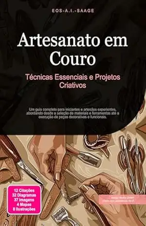 Artesanato em Couro: Técnicas Essenciais e Projetos Criativos – Eos A.I. Saage