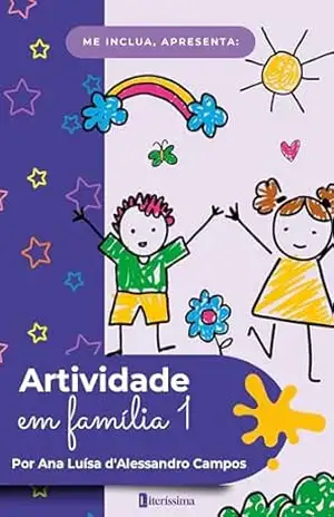 Capa do livro Artividade em família - Ana Luísa D'Alessandro Campos