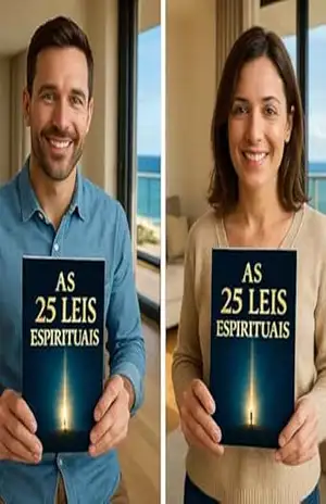 Capa do livro AS 25 LEIS ESPIRITUAIS - ANDRÉ T.D.V.DUTRA