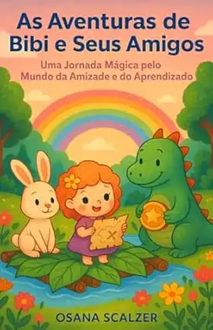 Capa do livro AS AVENTURAS DE BIBI E SEUS AMIGOS: UMA JORNADA MÁGICA PELO MUNDO DA AMIZADE E DO APRENDIZADO - OSANA SCALZER