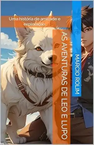 Capa do livro As Aventuras de Leo e Lupo: Uma história de amizade e exploração - MARCIO ROLIM