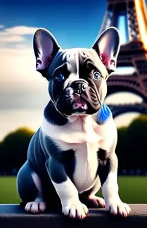 As Aventuras de Louis em Paris: Este é o conto emocionante de um cachorrinho chamado Louis, que tinha um sonho de conhecer a cidade dos seus sonhos: Paris, na França. - kall hund