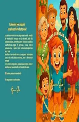 Capa do livro As Aventuras de Lucas sem Telas: Descobrindo um mundo mágico longe do celular! - Geane Silva